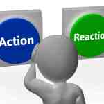 Action Reaction Buttons Show Control Or Effect
